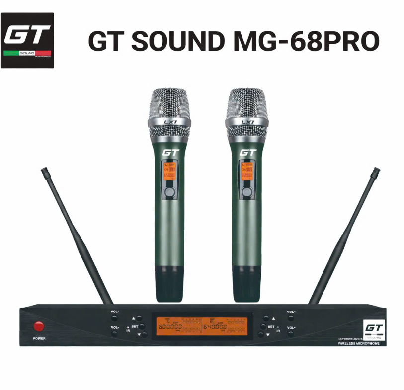 MIC KHÔNG DÂY GT SOUND MG68