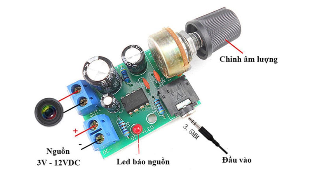 Do IC ở mạch tiền khuếch đại